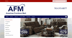 Desktop Screenshot of americanfurniture-mart.com